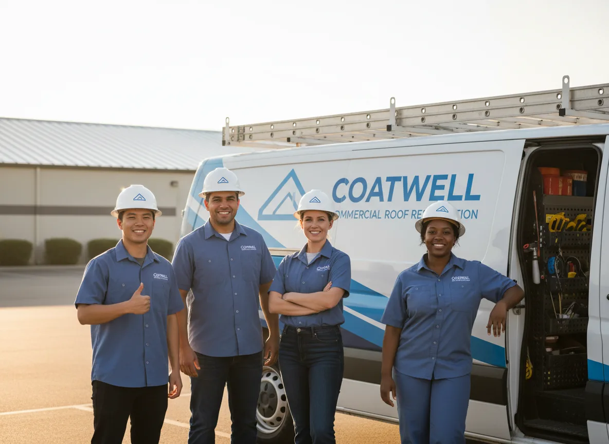 Commercial roof coating company in Melrose, LA